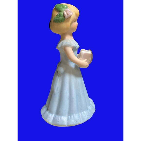 Growing Up Birthday Girls Figurine Age 6 By Enesco 1991 - Picture 4 of 10
